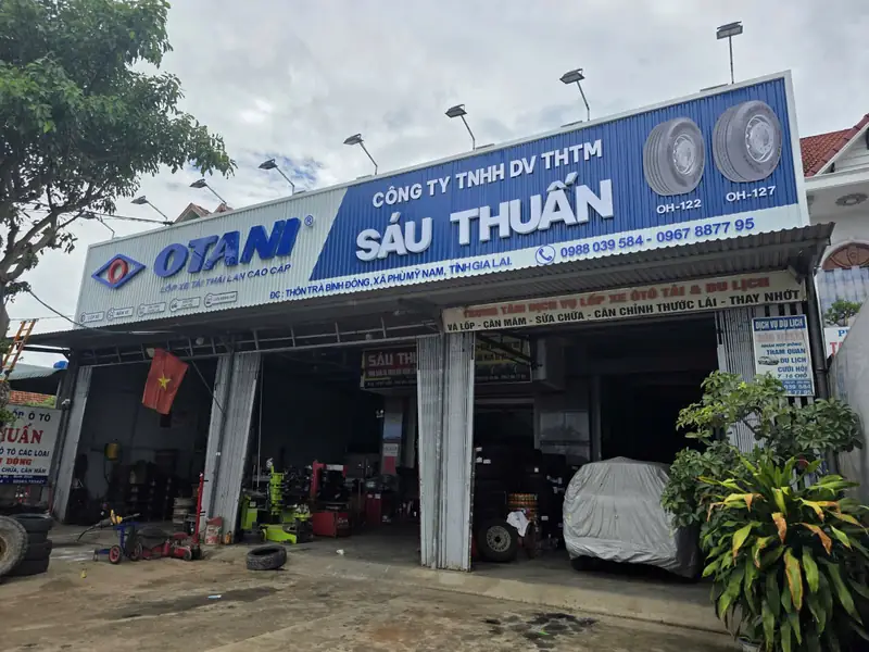 Sáu Thuấn — trung tâm lốp OTANI